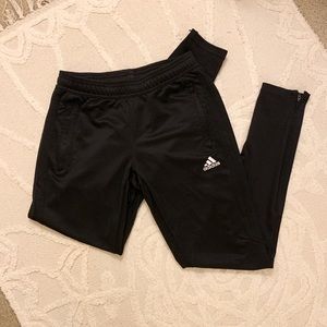 Adidas women’s black athletic joggers